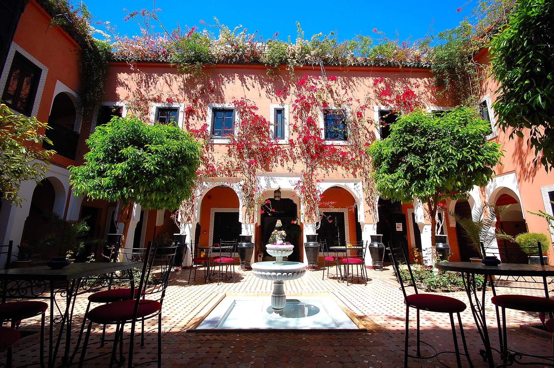 Riad accommodation in marrakech